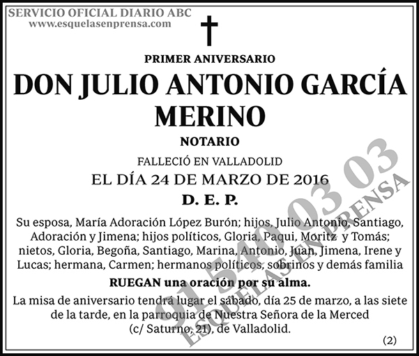 Julio Antonio García
